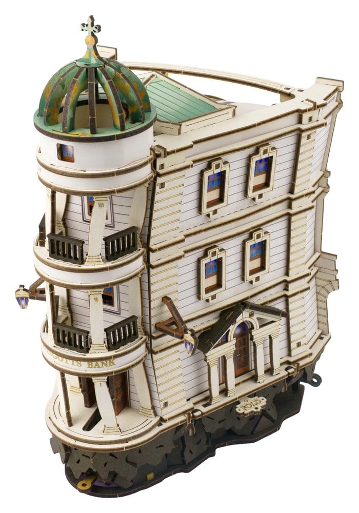 Harry Potter Wooden Model Kit Gringotts Bank Marble Run