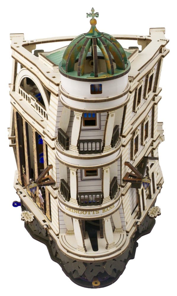 Harry Potter Wooden Model Kit Gringotts Bank Marble Run