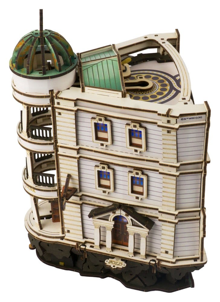 Harry Potter Wooden Model Kit Gringotts Bank Marble Run
