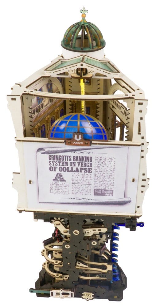 Harry Potter Wooden Model Kit Gringotts Bank Marble Run