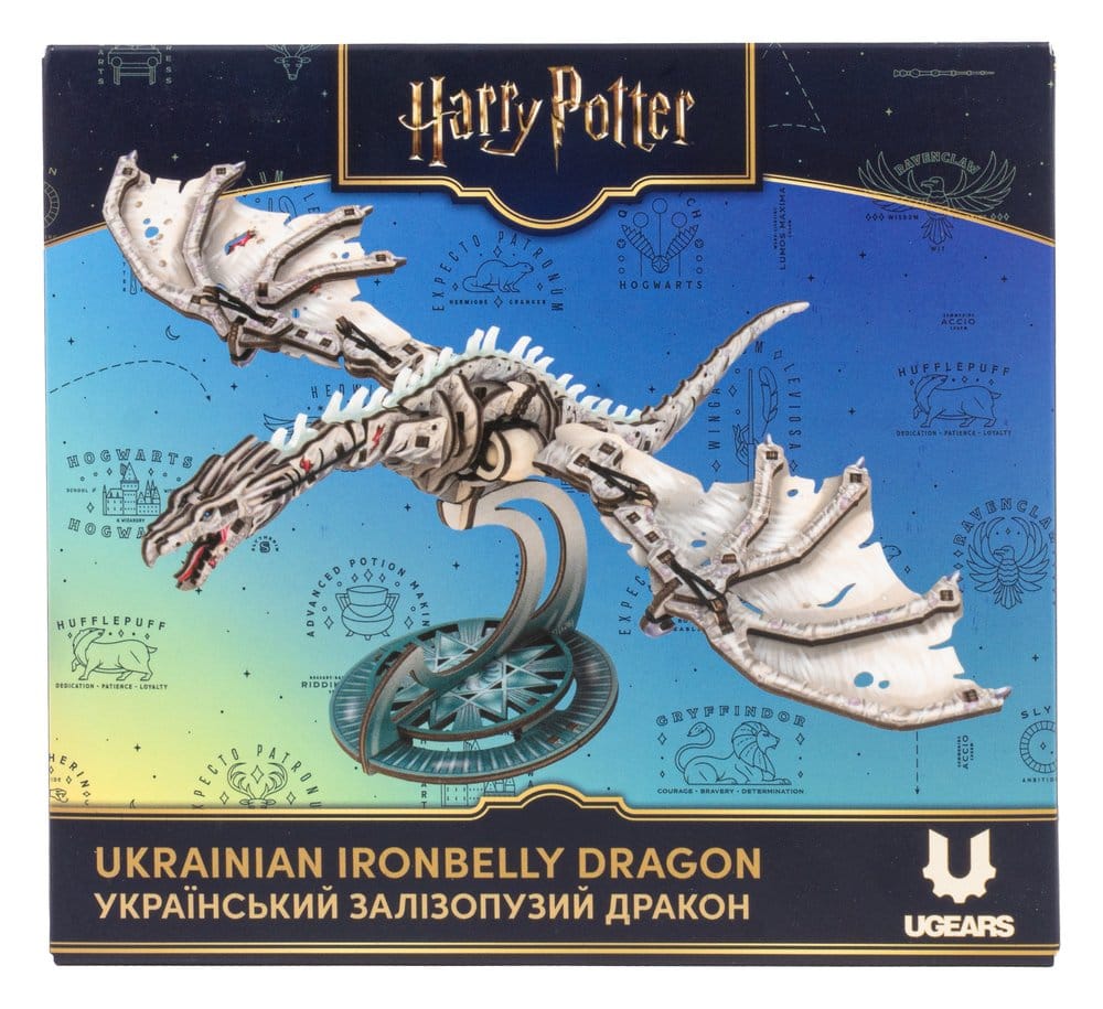Harry Potter Wooden Model Kit Ukrainian Ironbelly Dragon