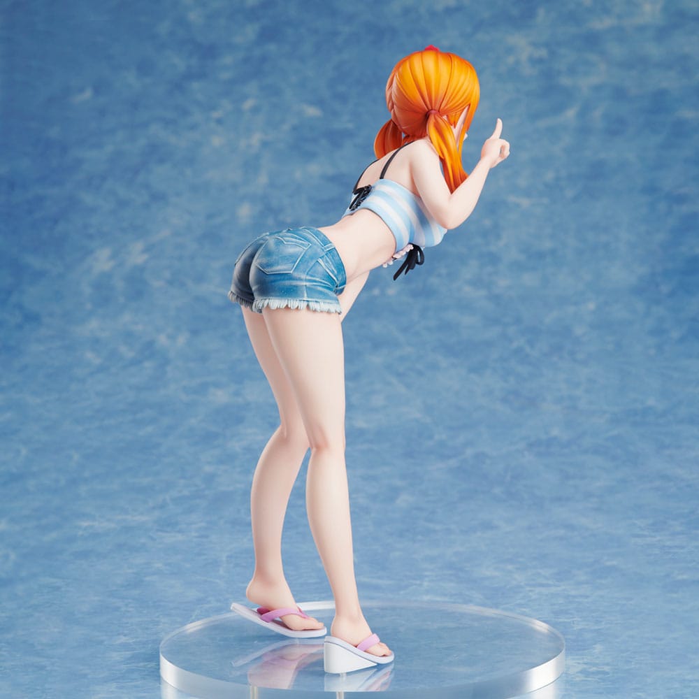 La terrazza del caffè e le sue dee Statua in PVC Tsukishima Ryusei 21 cm
