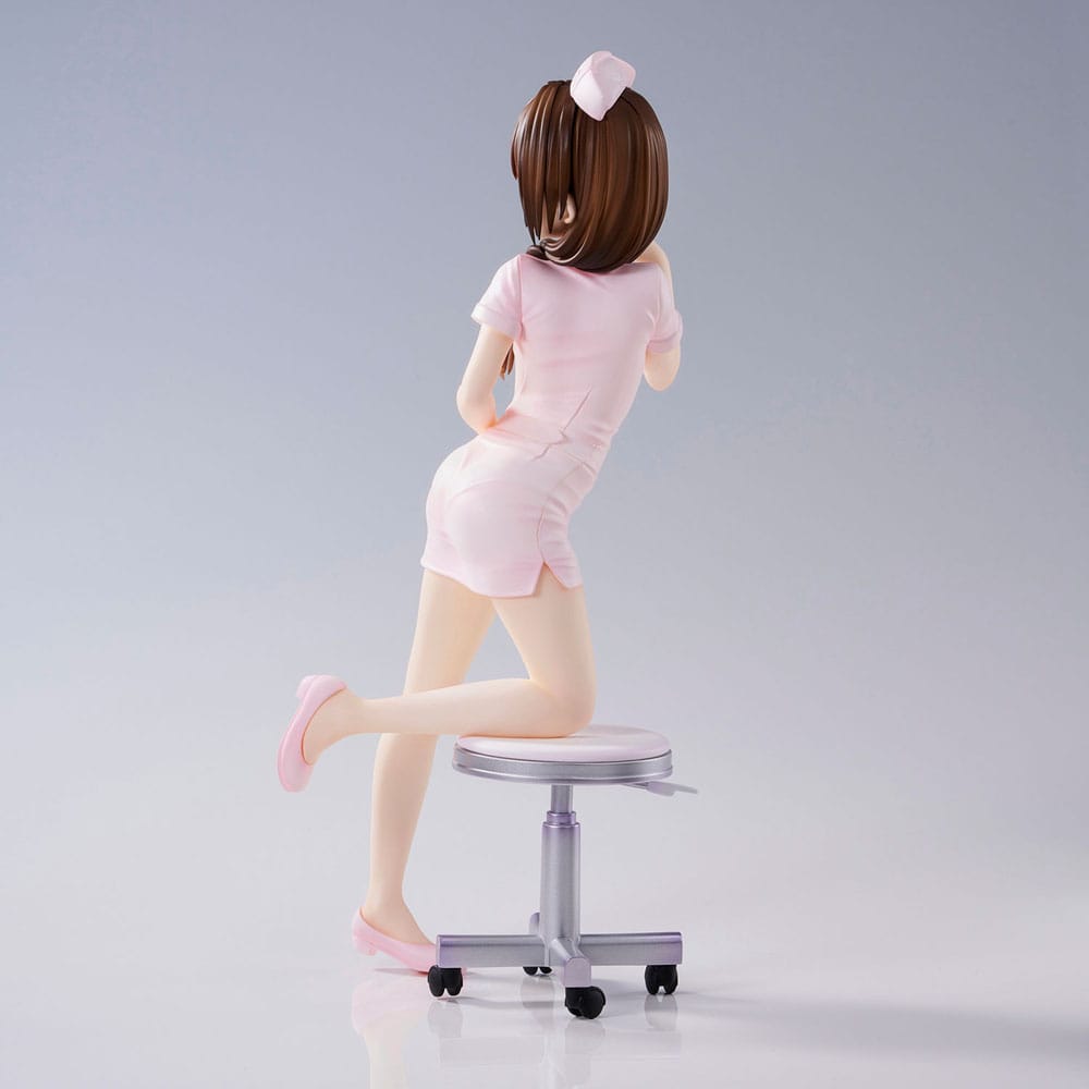 Statua To Love-Ru Darkness in PVC di Mikan Yuki Nurse Cos da 25 cm