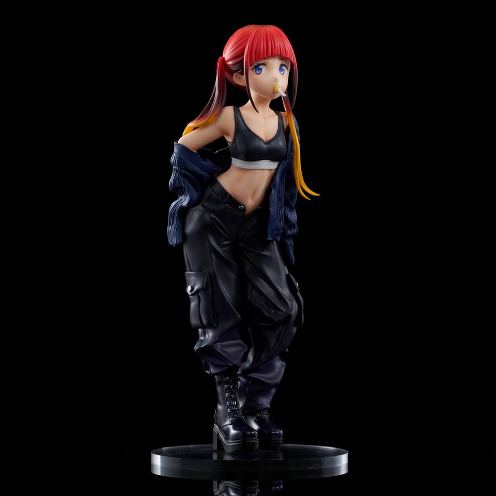 Gridman Universe Zozo Black Collection Statua PVC Chise Asukagawa 21 cm