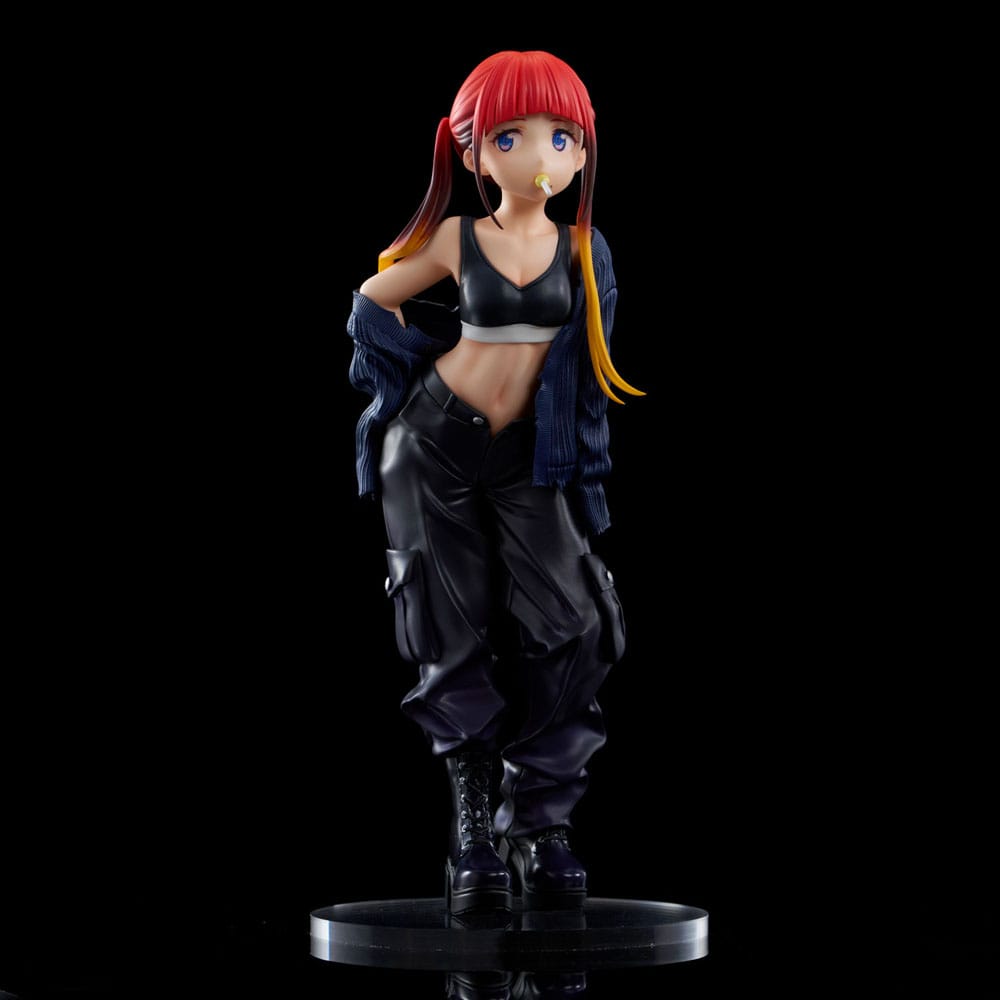 Gridman Universe Zozo Black Collection Statua PVC Chise Asukagawa 21 cm