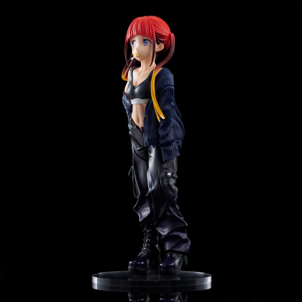 Gridman Universe Zozo Black Collection Statua PVC Chise Asukagawa 21 cm