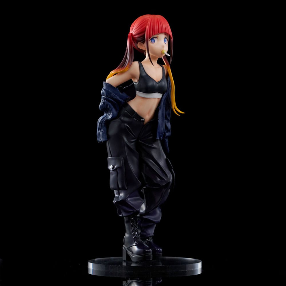 Gridman Universe Zozo Black Collection Statua PVC Chise Asukagawa 21 cm
