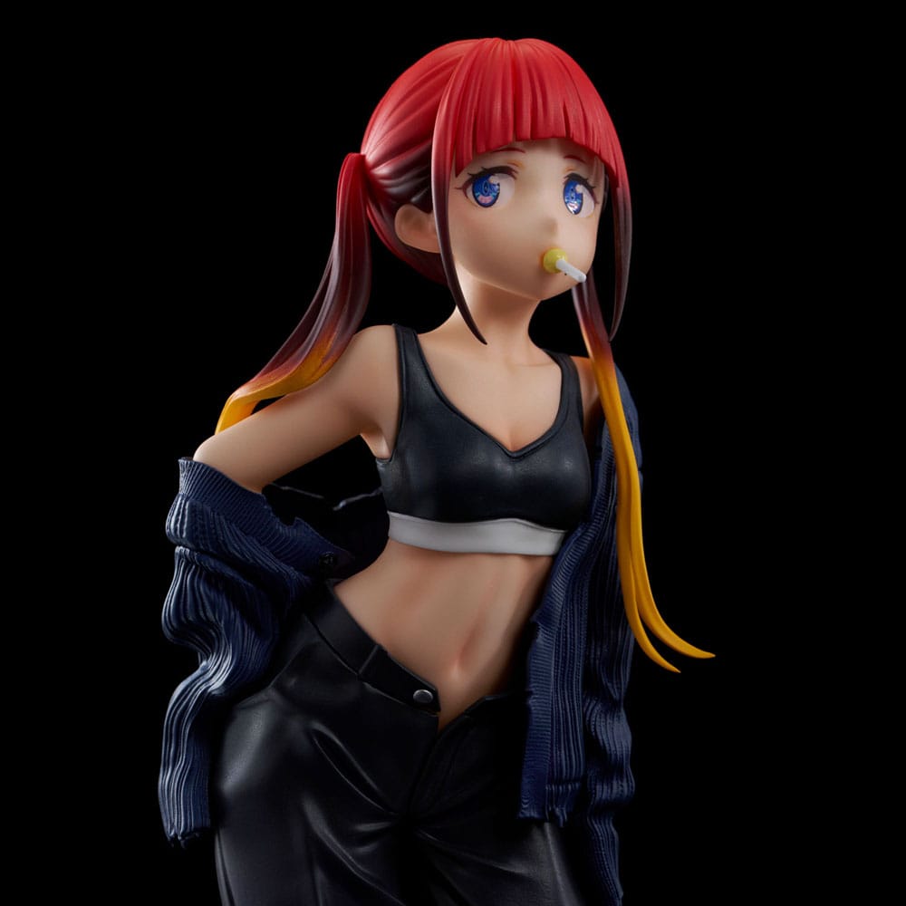 Gridman Universe Zozo Black Collection Statua PVC Chise Asukagawa 21 cm