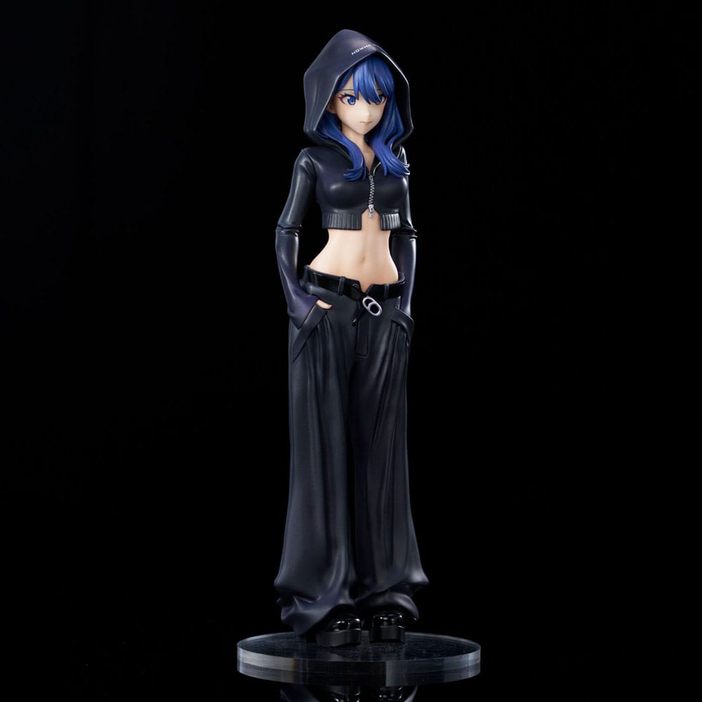 Gridman Universe Zozo Black Collezione Statua PVC Rikka Takarada 24 cm