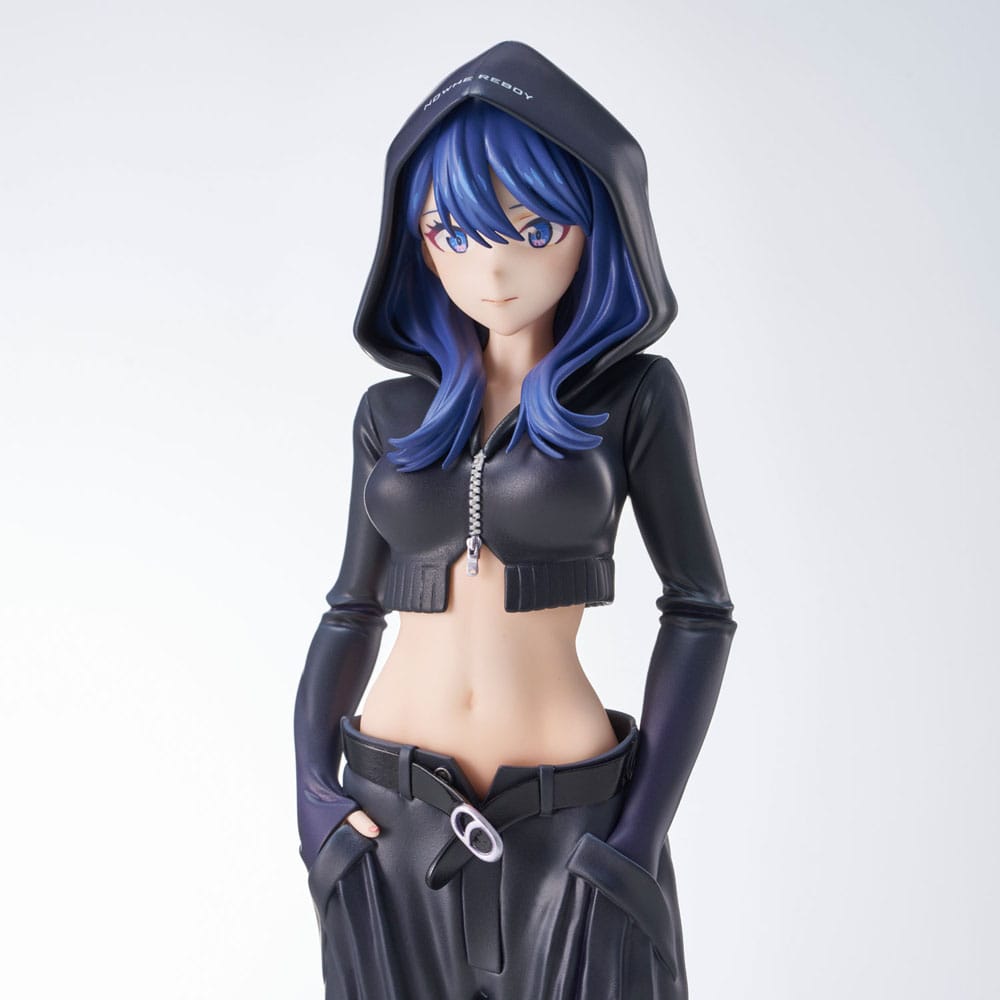 Gridman Universe Zozo Black Collezione Statua PVC Rikka Takarada 24 cm