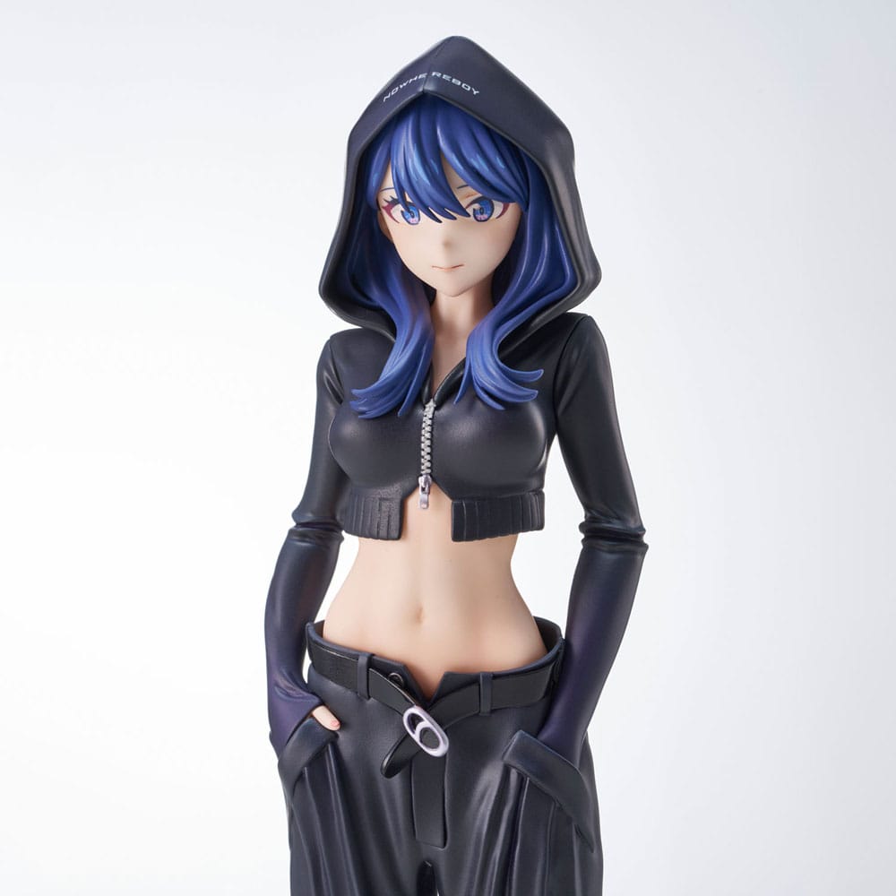 Gridman Universe Zozo Black Collezione Statua PVC Rikka Takarada 24 cm