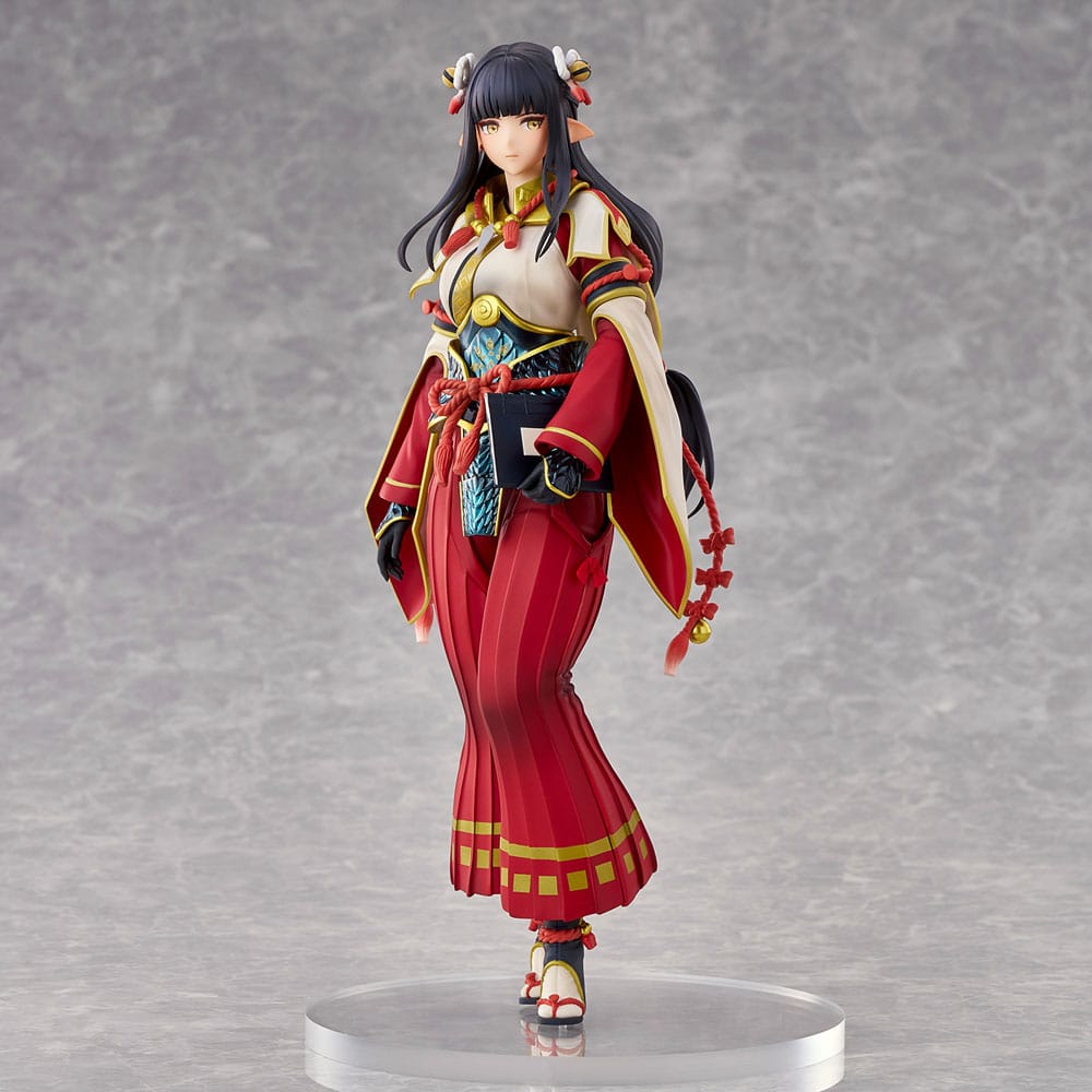 Statua Monster Hunter Rise in PVC Minoto the Hub Maiden 26 cm