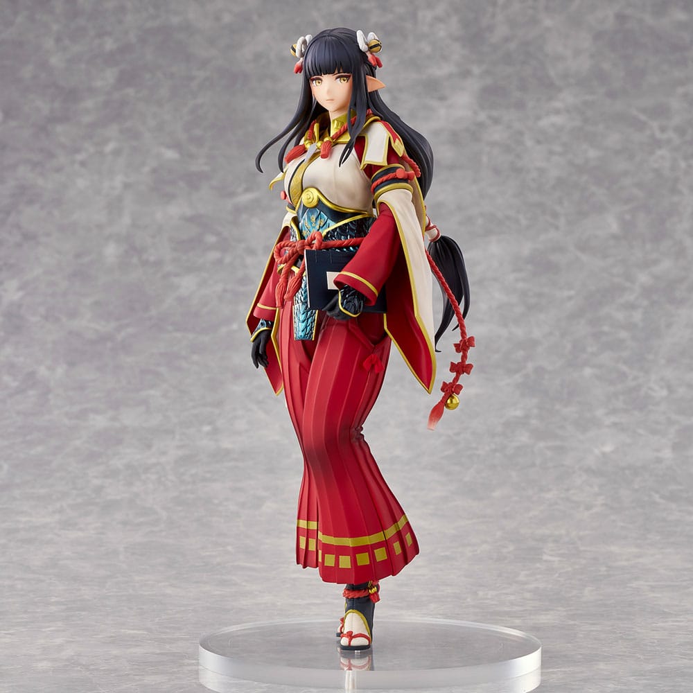 Statua Monster Hunter Rise in PVC Minoto the Hub Maiden 26 cm