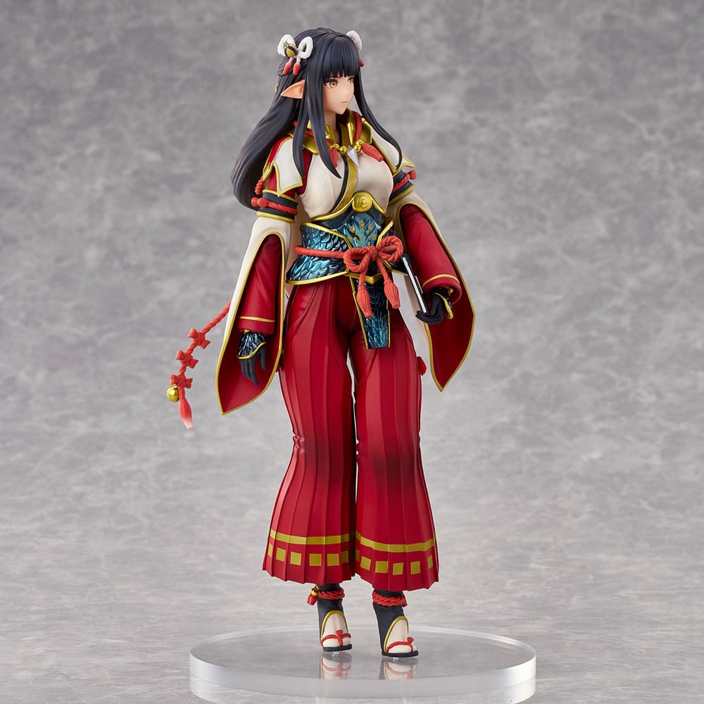 Statua Monster Hunter Rise in PVC Minoto the Hub Maiden 26 cm