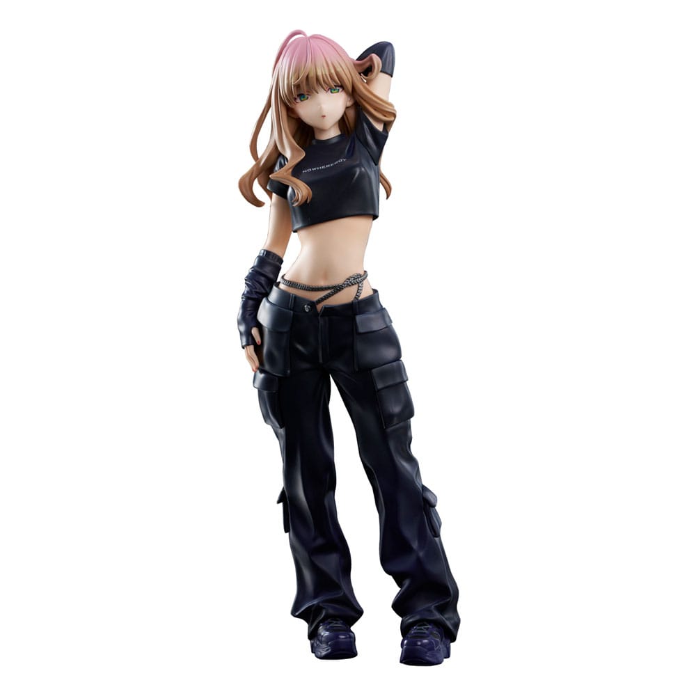 Statua in PVC della collezione Gridman Universe Zozo Black di Yume Minami, 24 cm