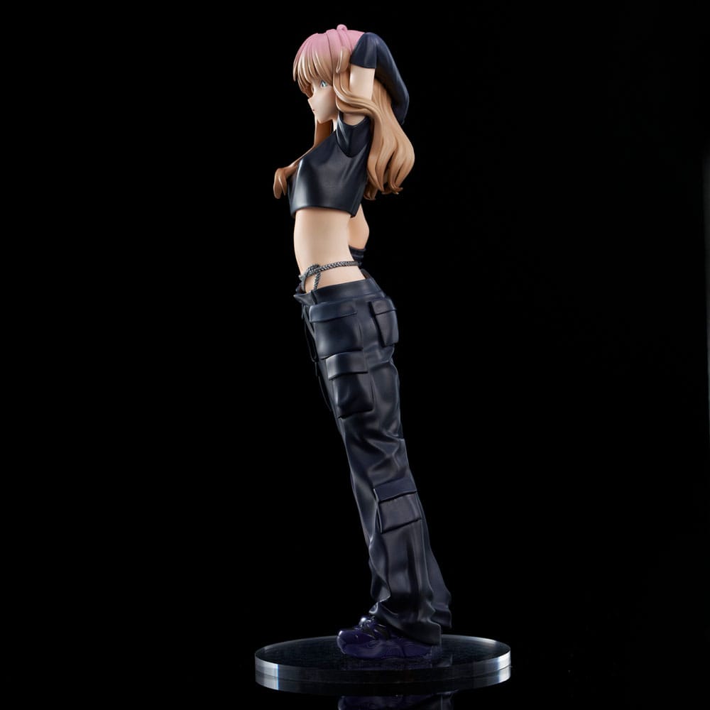Statua in PVC della collezione Gridman Universe Zozo Black di Yume Minami, 24 cm