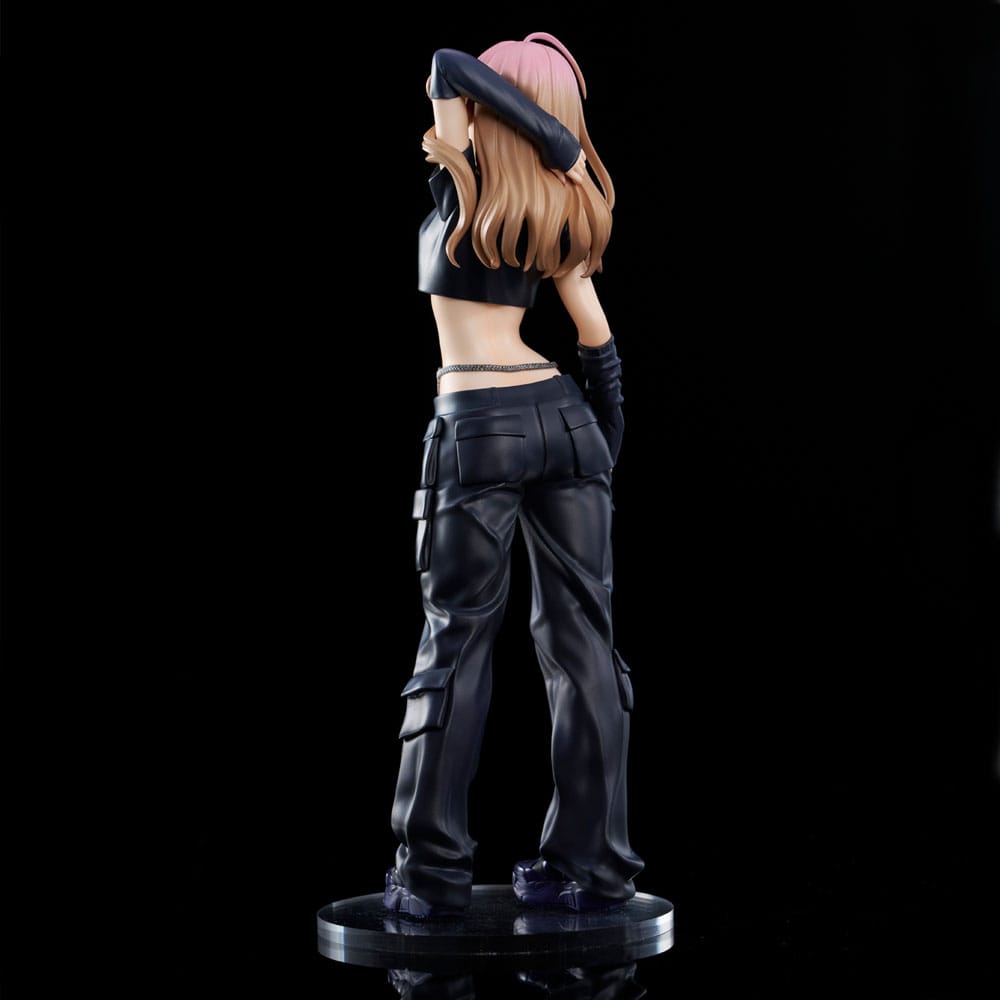 Statua in PVC della collezione Gridman Universe Zozo Black di Yume Minami, 24 cm