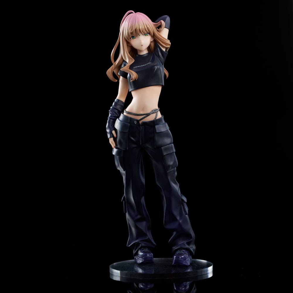Statua in PVC della collezione Gridman Universe Zozo Black di Yume Minami, 24 cm
