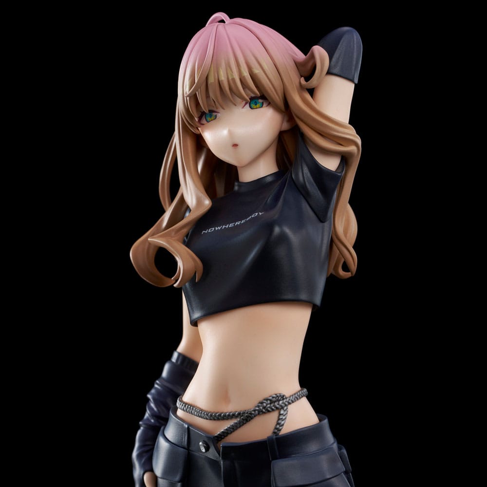 Statua in PVC della collezione Gridman Universe Zozo Black di Yume Minami, 24 cm