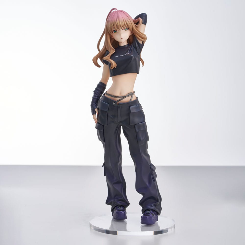 Statua in PVC della collezione Gridman Universe Zozo Black di Yume Minami, 24 cm