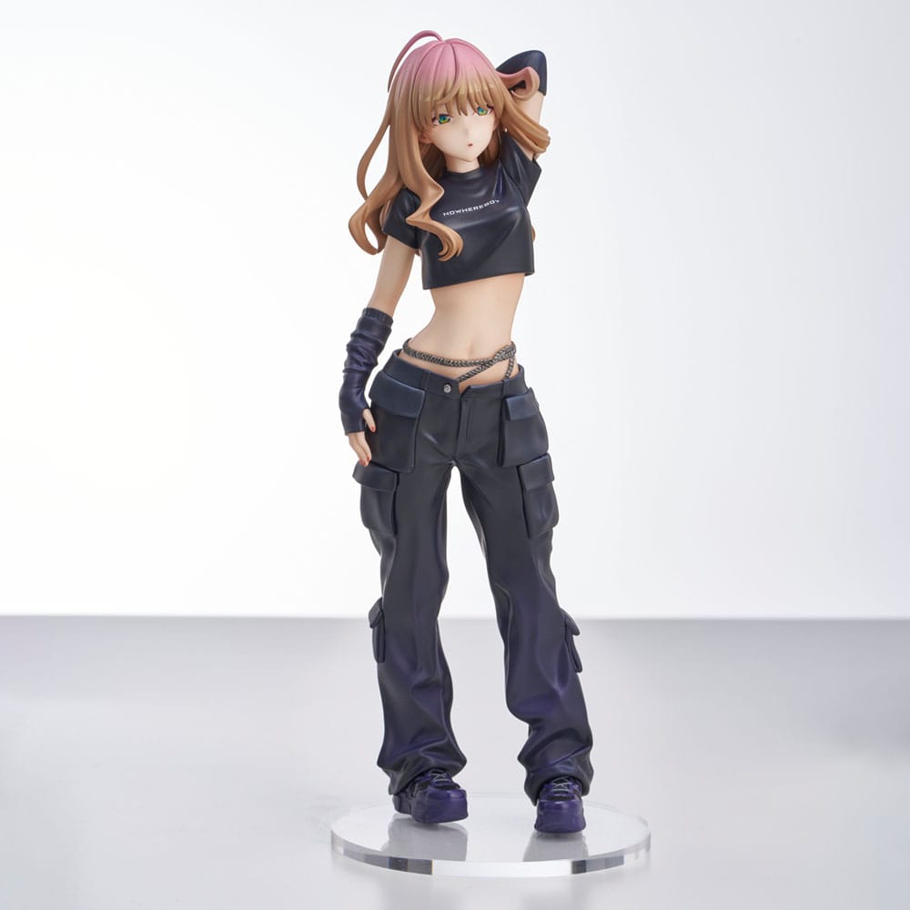 Statua in PVC della collezione Gridman Universe Zozo Black di Yume Minami, 24 cm