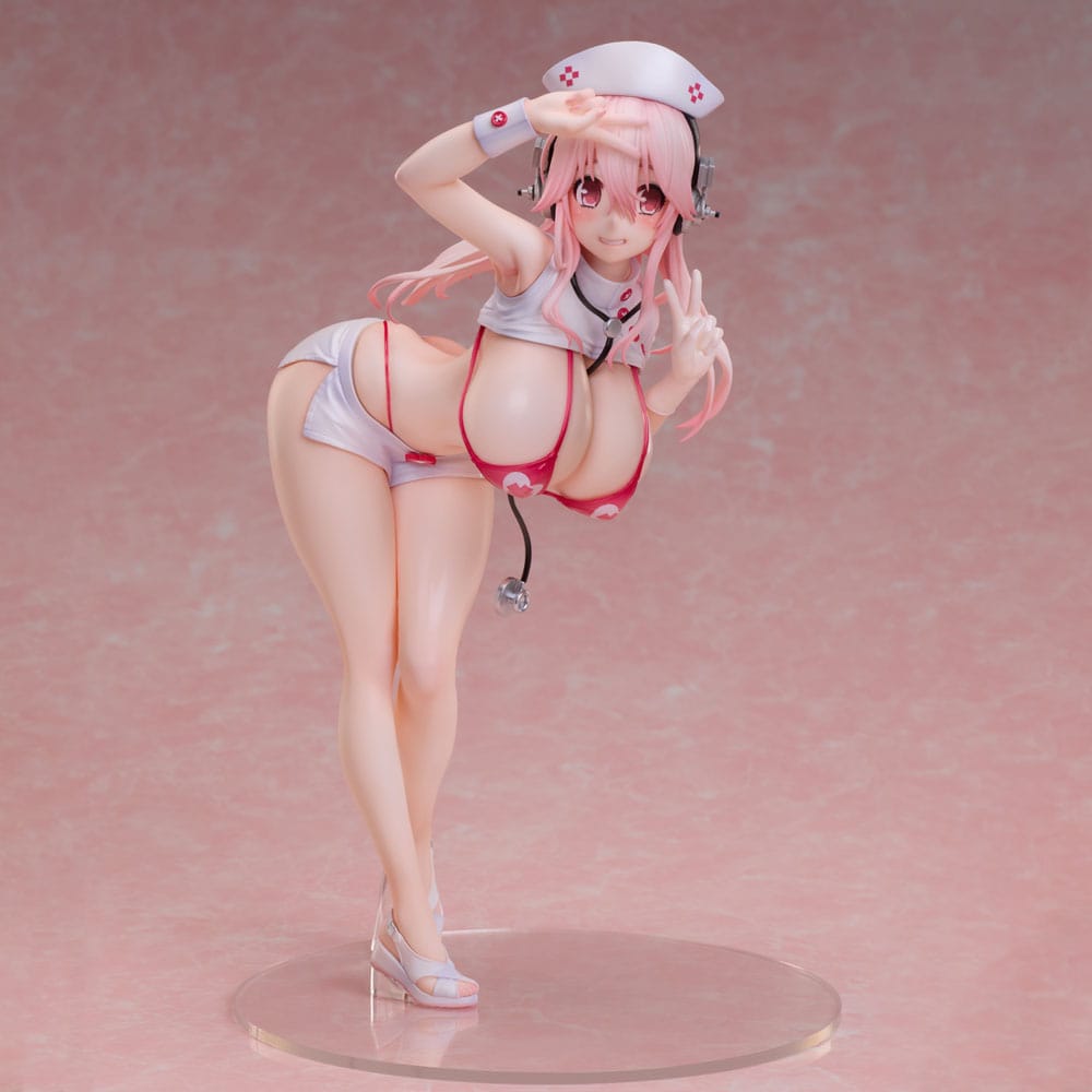 Super Sonico PVC Statue 1/6 Super Sonico Nurse Bikini Ver. 22 cm