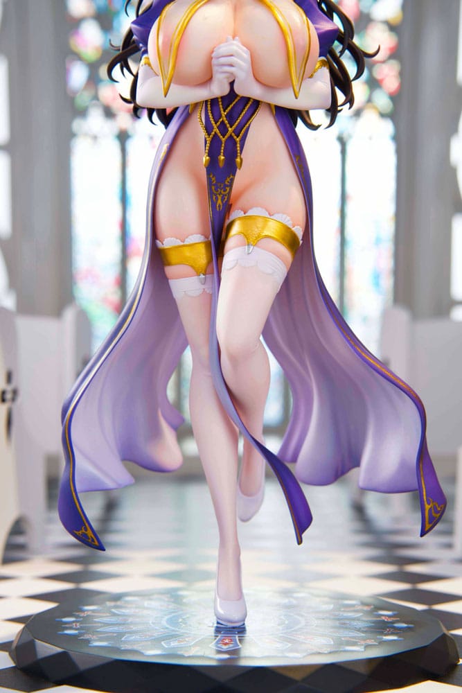 Original Character PVC Statue 1/6 The Nun Prayer Petrone Illustration by Ogre 29 cm