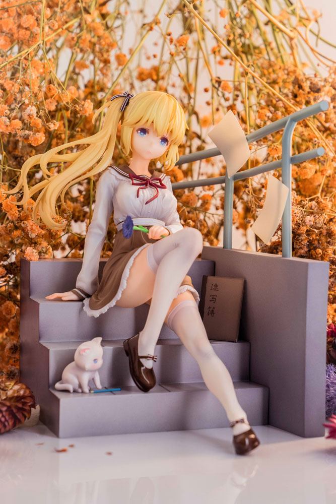 Statua Tricolore Lovestory in PVC 1/7 Te Chi Guo 25 cm