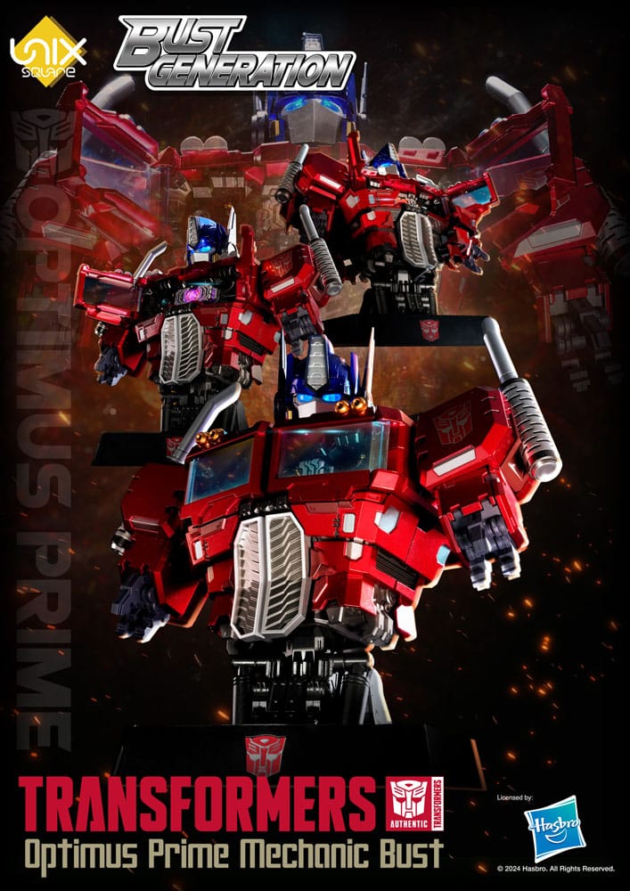 Transformers Bust Generation Action Figure Optimus Prime Mechanic Bust 16 cm