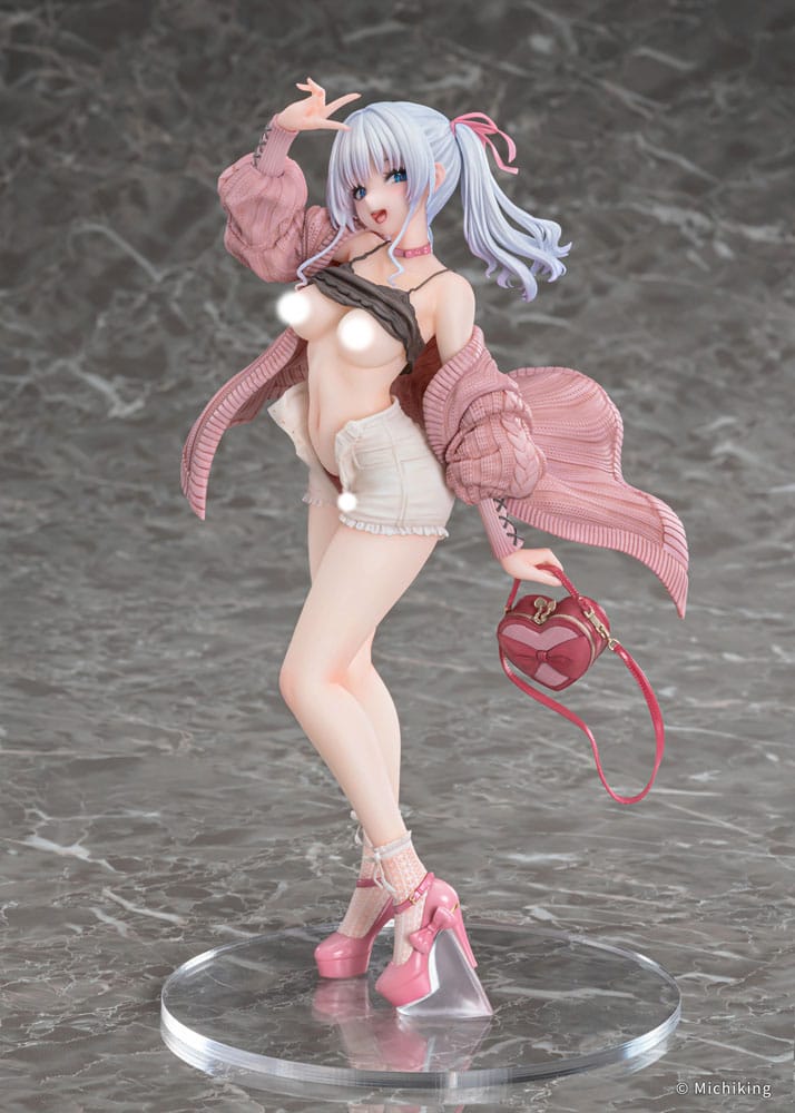 Original Character PVC Statue 1/6 Shion Passion Pink Illustration by Michiking 27 cm