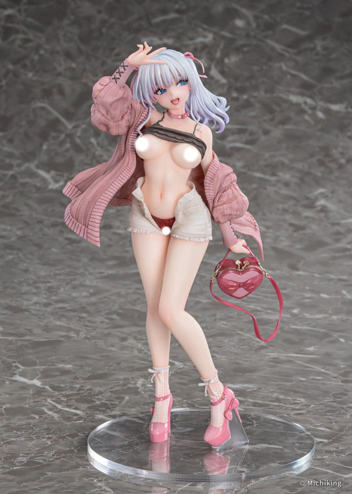 Original Character PVC Statue 1/6 Shion Passion Pink Illustration by Michiking 27 cm