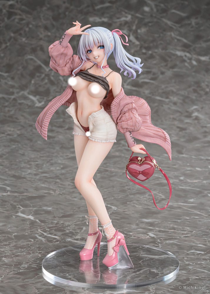 Original Character PVC Statue 1/6 Shion Passion Pink Illustration by Michiking 27 cm