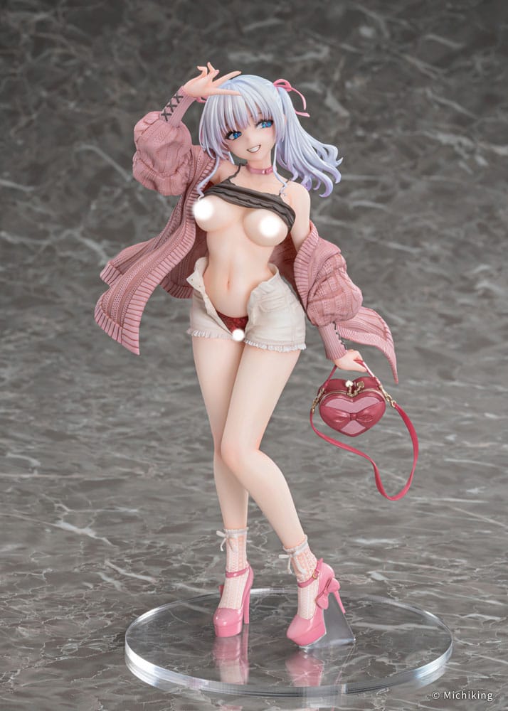 Original Character PVC Statue 1/6 Shion Passion Pink Illustration by Michiking 27 cm