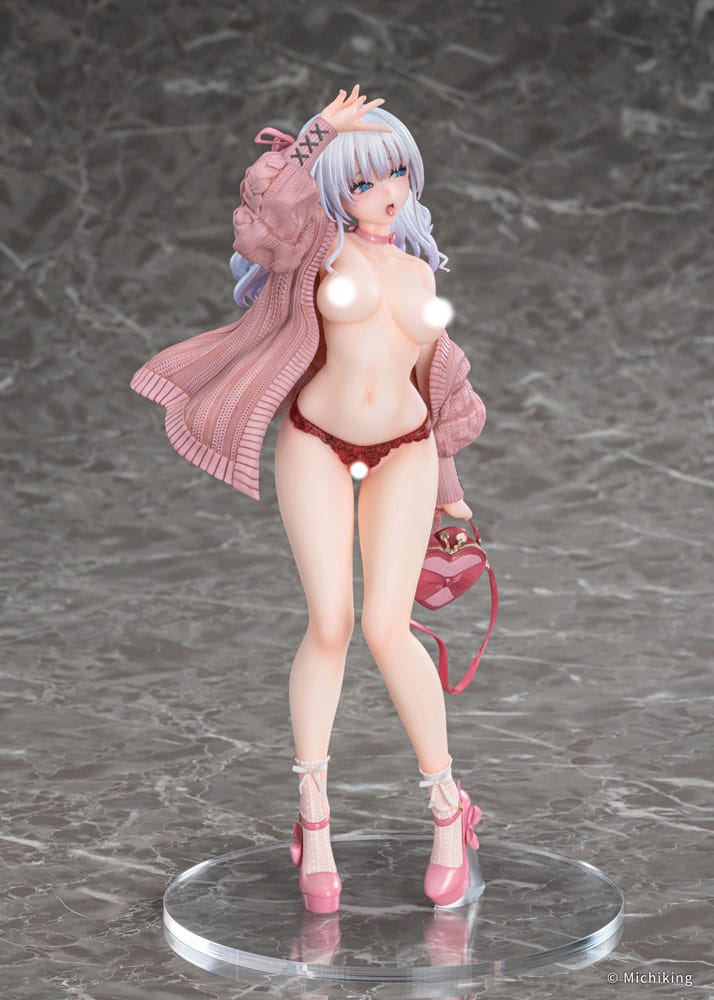 Original Character PVC Statue 1/6 Shion Passion Pink Illustration by Michiking 27 cm
