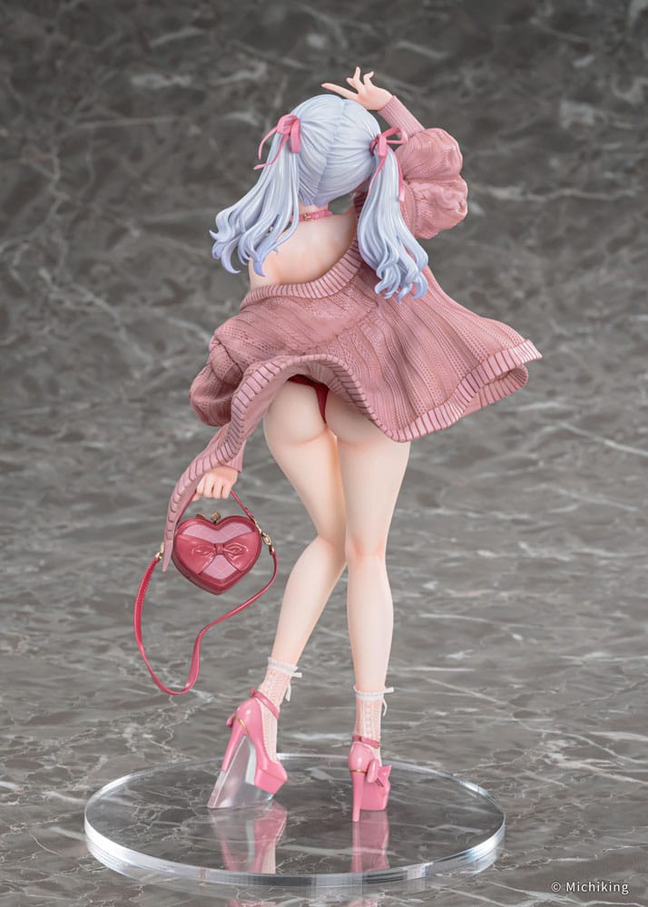 Original Character PVC Statue 1/6 Shion Passion Pink Illustration by Michiking 27 cm