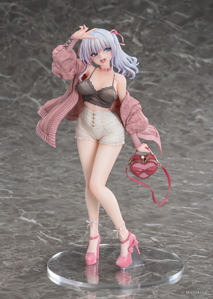 Original Character PVC Statue 1/6 Shion Passion Pink Illustration by Michiking 27 cm
