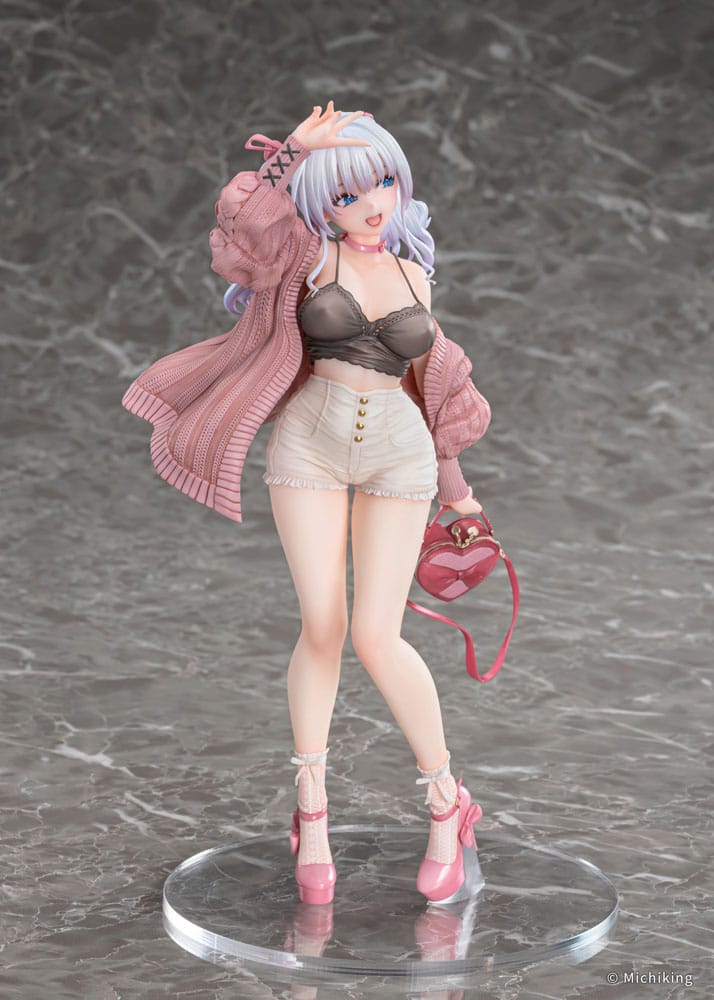 Original Character PVC Statue 1/6 Shion Passion Pink Illustration by Michiking 27 cm