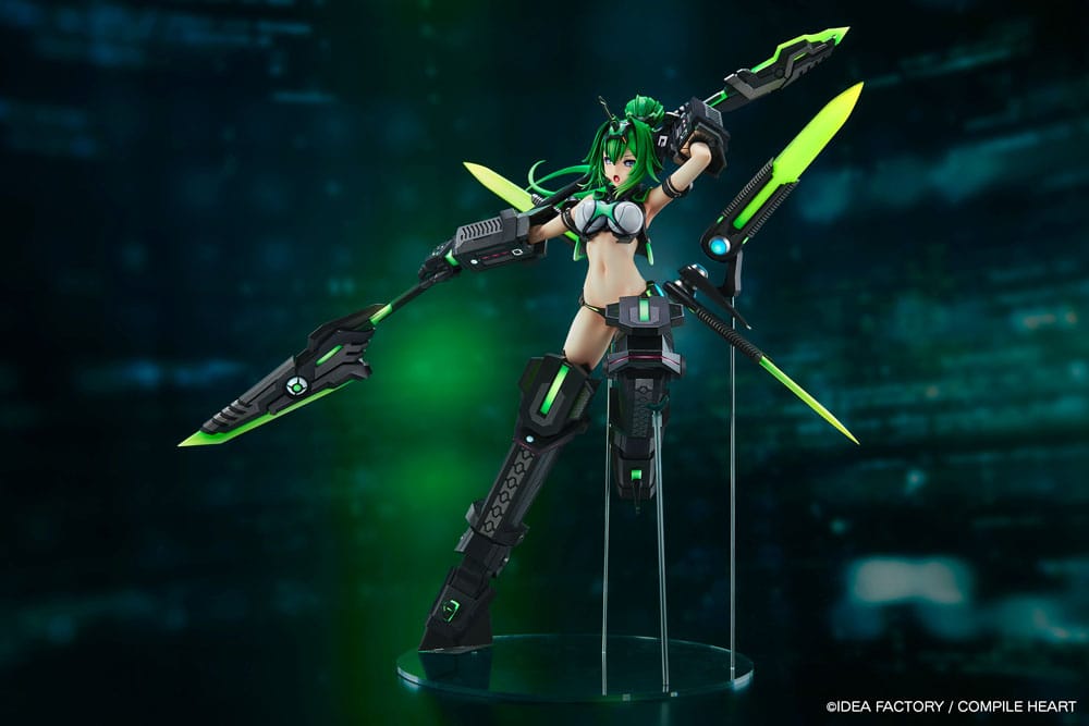 New Dimension Game Neptunia VII PVC Statue 1/7 Next Green 38 cm