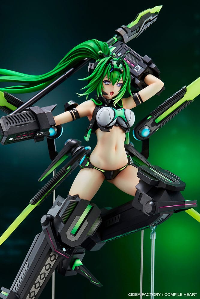 New Dimension Game Neptunia VII PVC Statue 1/7 Next Green Limited Edition 38 cm