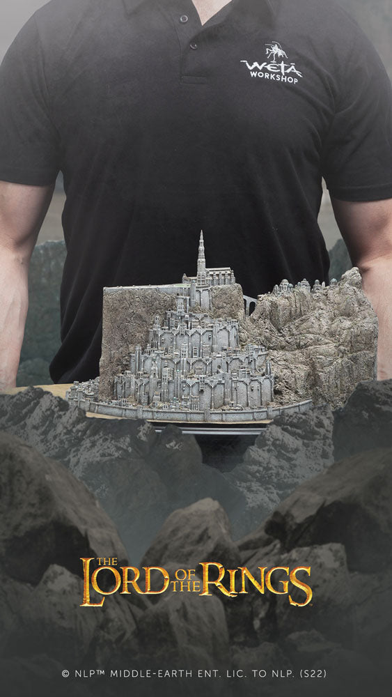 Statua del Signore degli Anelli Minas Tirith 21 cm