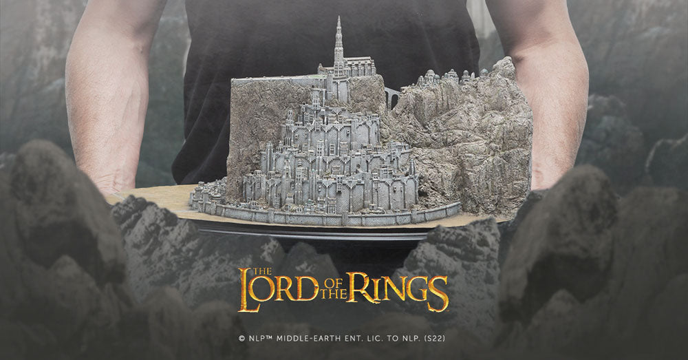 Statua del Signore degli Anelli Minas Tirith 21 cm
