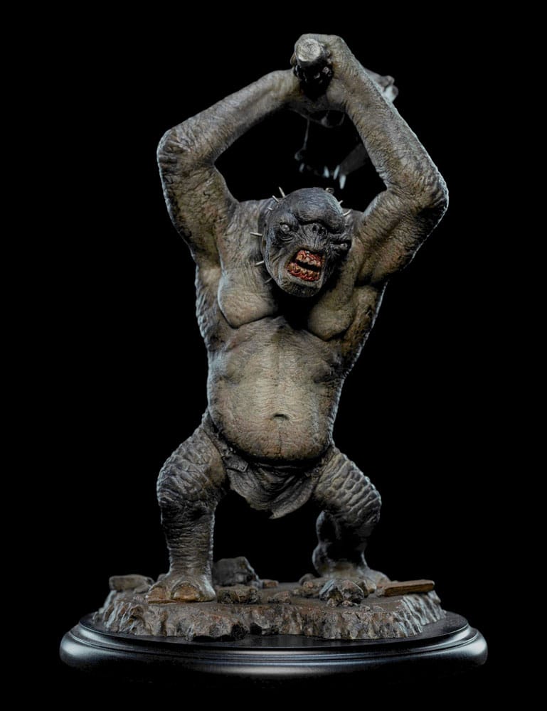 Mini statua del Signore degli Anelli Troll delle caverne 16 cm