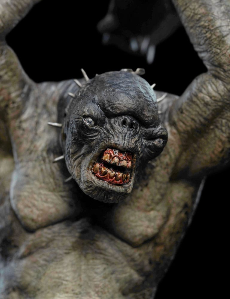 Mini statua del Signore degli Anelli Troll delle caverne 16 cm