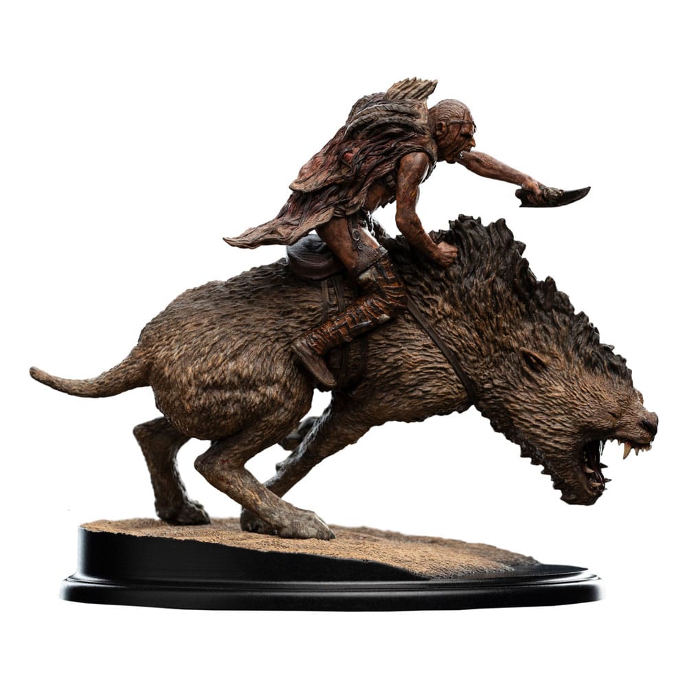 Lord of the Rings Mini Statue Sharkû on Warg 18 cm