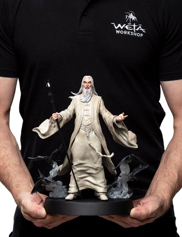 Il Signore degli Anelli Figures of Fandom Statua in PVC Saruman il Bianco 26 cm