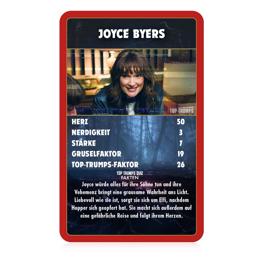 Stranger Things Card Game Top Trumps Collectables *German Version*