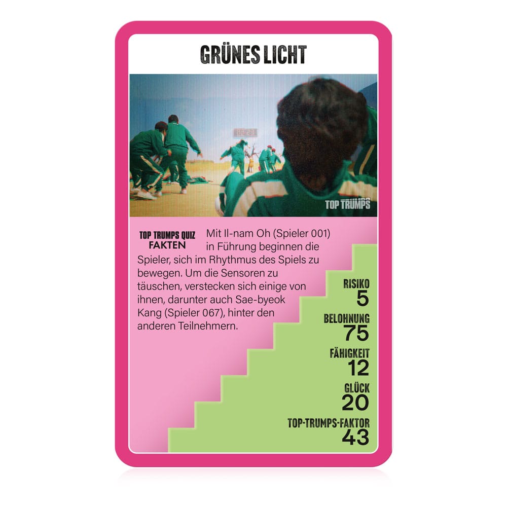 Squid Game Card Game Top Trumps Collectables *German Version*