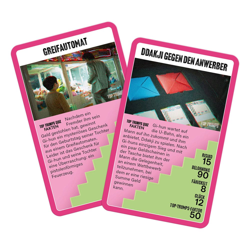 Squid Game Card Game Top Trumps Collectables *German Version*