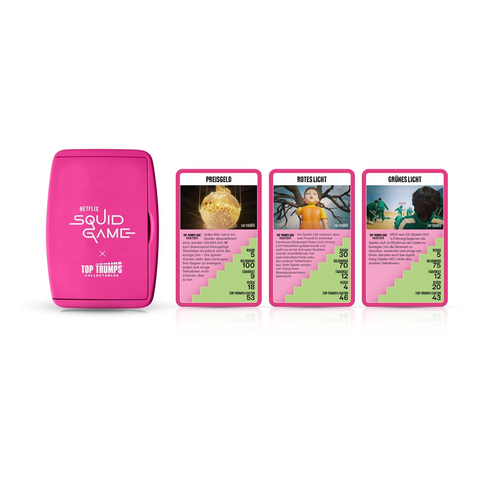 Squid Game Card Game Top Trumps Collectables *German Version*