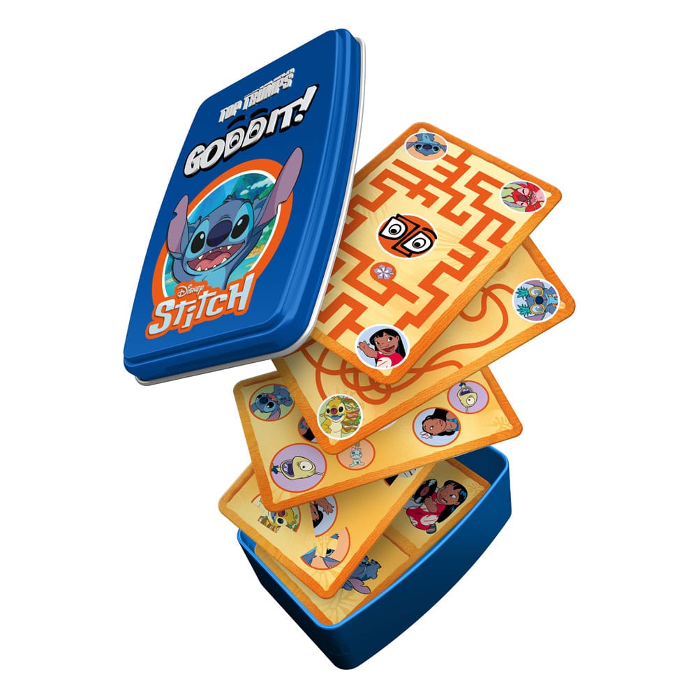 Lilo &amp; Stitch Card Game Top Trumps Goddit *German Version*